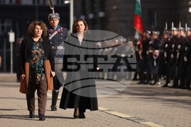 Посланик на Република Албания - Инид Мило - акредитивни писма - връчване