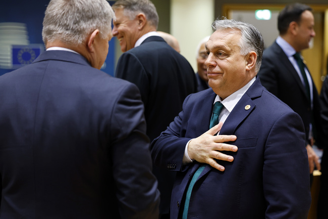 "Направих всичко възможно", заяви Орбан, след като прие споразумението за финансова помощ за Украйна