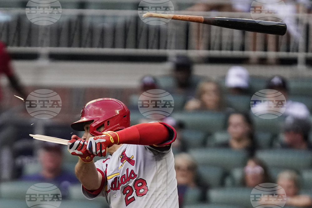 Cardinals Braves Baseball