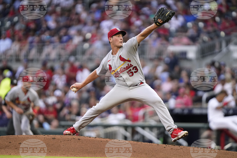 Cardinals Braves Baseball
