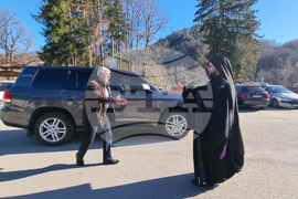 Троянски манастир - зарязване на лози