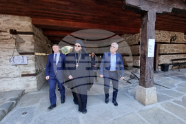 Троянски манастир - зарязване на лози