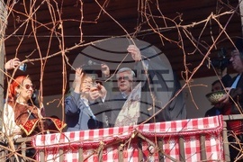 Троянски манастир - зарязване на лози