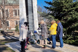 Варна - Ден в памет на жертвите на тоталитаризма - поднасяне на цветя