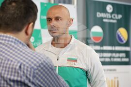 Бургас - Купа "Дейвис" - отбор на България - пресконференция