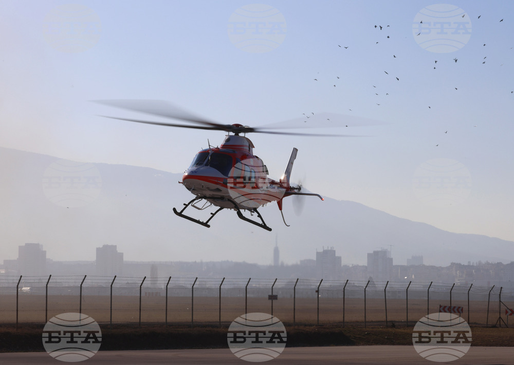 Летище "Враждебна" - хеликоптер - посрещане