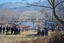 Село Коларово - зарязване на лозя