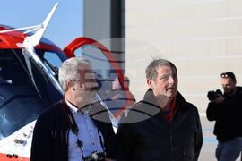 Летище "Враждебна" - хеликоптер - посрещане