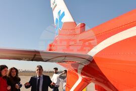 Летище "Враждебна" - хеликоптер - посрещане