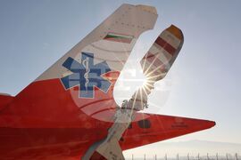 Летище "Враждебна" - хеликоптер - посрещане