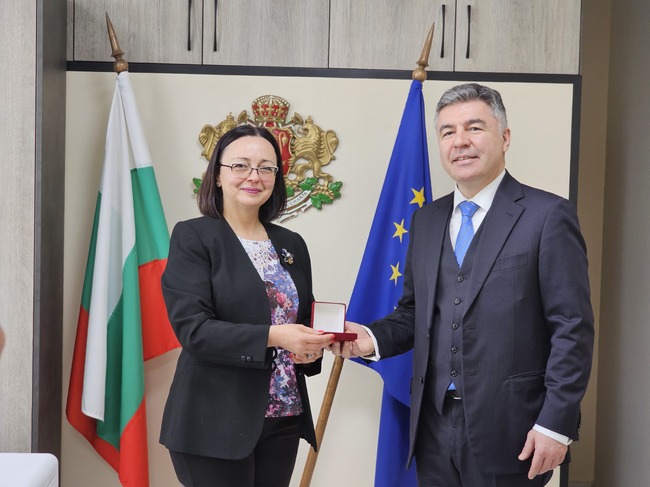 Областният управител на област Търговище Гергана Цонева се срещна с генералния консул на Република Турция в Бургас Толга Оркун