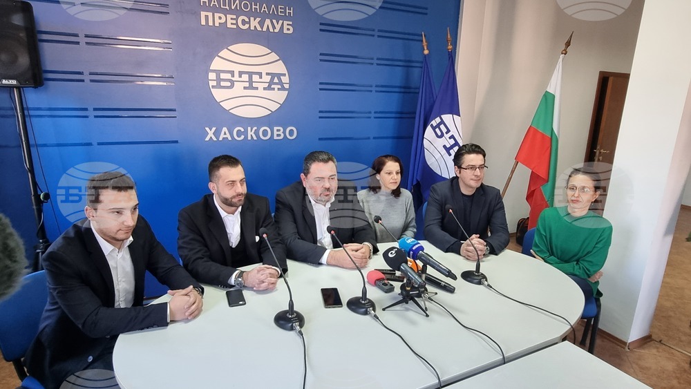 Национален пресклуб на БТА-Хасково - партии и коалиции - пресконференция