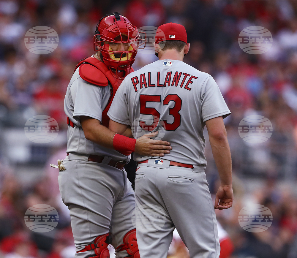 Cardinals Braves Baseball
