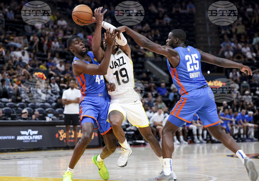 Thunder Jazz Basketball