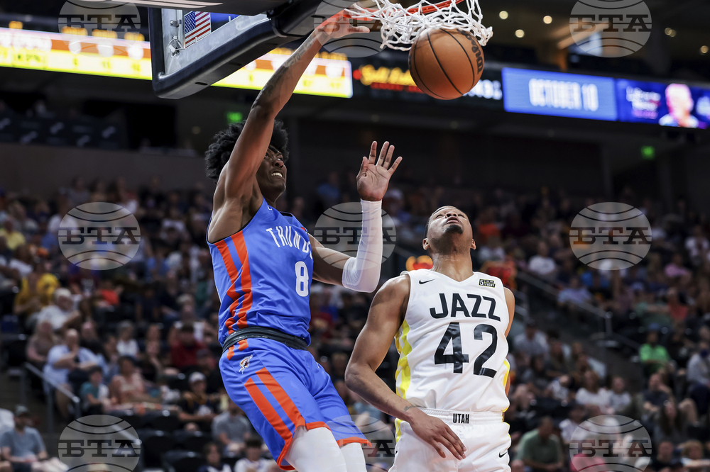 Thunder Jazz Basketball