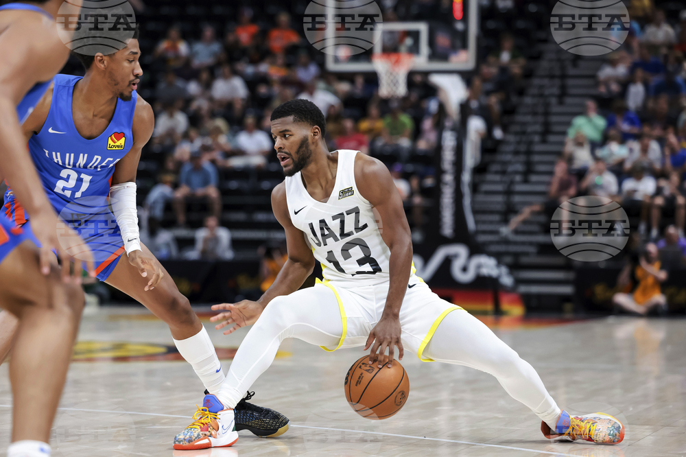 Thunder Jazz Basketball