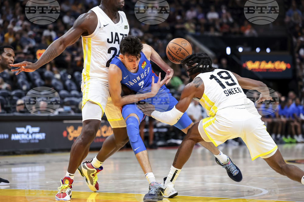 Thunder Jazz Basketball