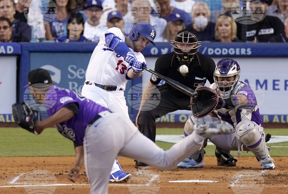 Rockies Dodgers Baseball