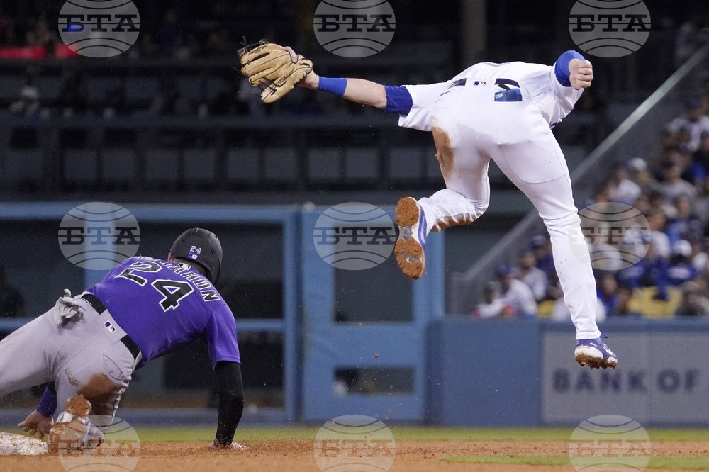 Rockies Dodgers Baseball