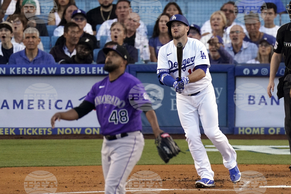 Rockies Dodgers Baseball