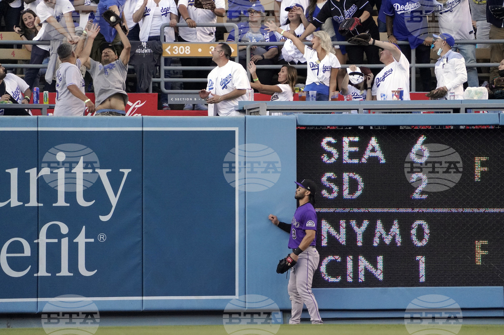 Rockies Dodgers Baseball