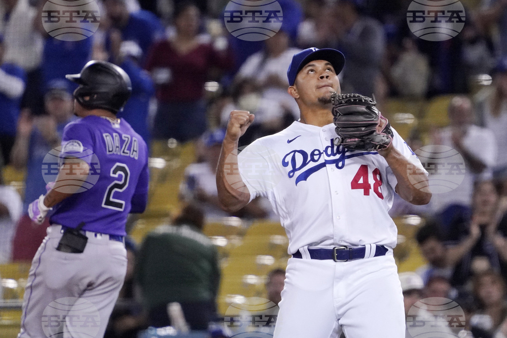 Rockies Dodgers Baseball