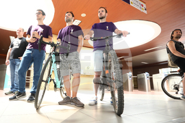 Метростанция - велопаркинг