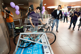 Метростанция - велопаркинг