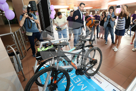 Метростанция - велопаркинг