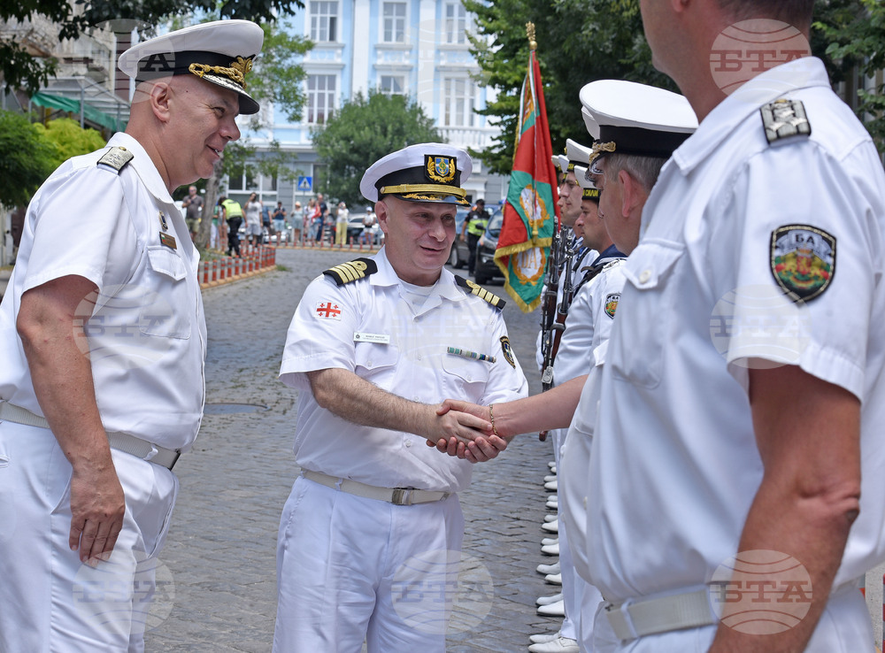 Варна - ВМС - посрещане - ритуал