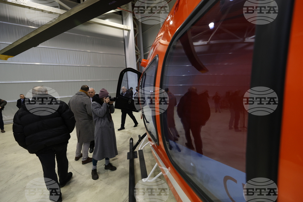 Хеликоптер за спешна медицинска - официално представяне