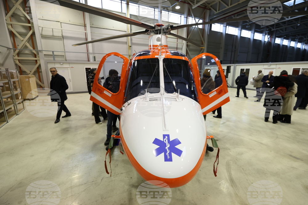 Хеликоптер за спешна медицинска - официално представяне