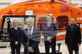 Хеликоптер за спешна медицинска - официално представяне