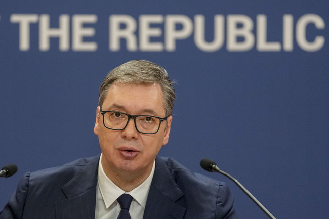 Президентът на Сърбия Александър Вучич е предал на китайския посланик в Белград писмо до президента Си Дзинпин за ситуацията в Косово