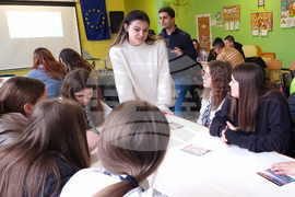 Разград - ученици - образователна игра