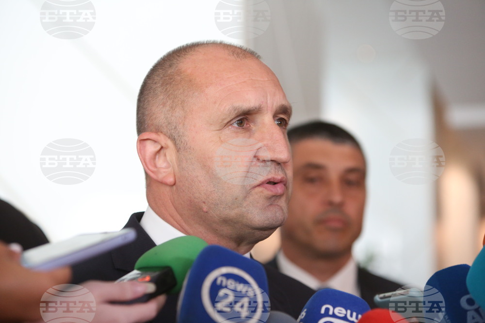 Румен Радев - брифинг