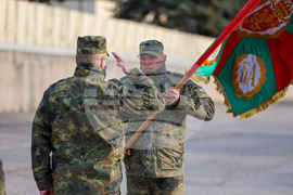 Благоевград - Трето бригадно командване - сдаване и приемане на длъжността командир