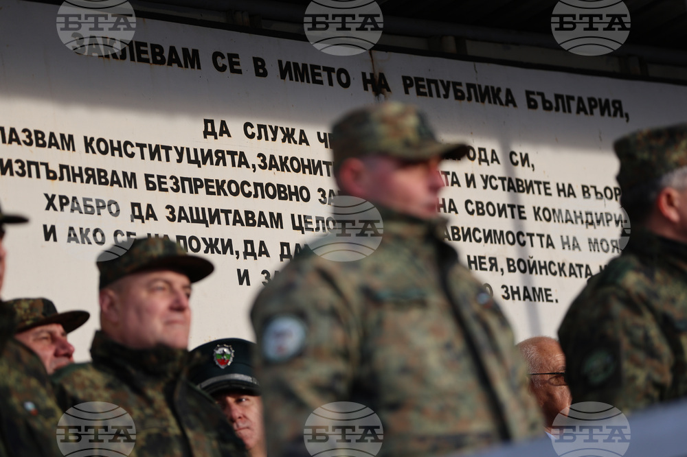 Благоевград - Трето бригадно командване - сдаване и приемане на длъжността командир