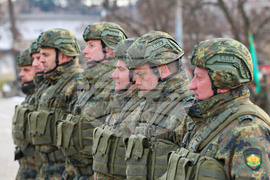 Благоевград - Трето бригадно командване - сдаване и приемане на длъжността командир