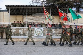 Благоевград - Трето бригадно командване - сдаване и приемане на длъжността командир