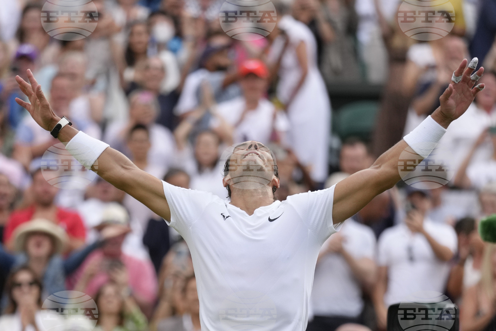 APTOPIX Britain Wimbledon Tennis