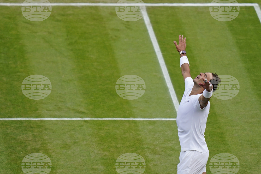 APTOPIX Britain Wimbledon Tennis
