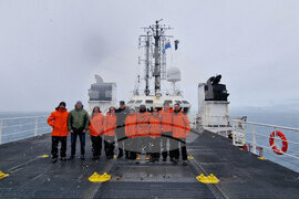 Национална антарктическа експедиция - НИК 421 - аржентински изследователи - посещение