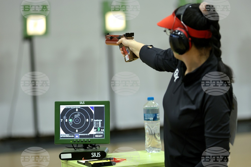 Антоанета Костадинова спечели златен медал на пистолет на Държавното първенство по спортна стрелба