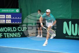 Бургас - тенис - Купа "Дейвис" - Димитър Кузманов - Нерман Фатич