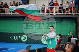 Бургас - тенис - Купа "Дейвис" - Янаки Милев - Дамир Джумхур