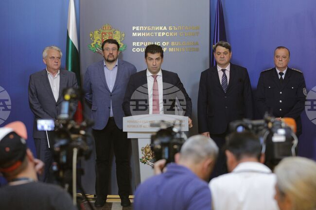 Министерски съвет - пресконференция