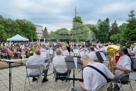 Търговище - духов оркестър - празничен концерт