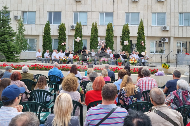 Търговище - духов оркестър - празничен концерт