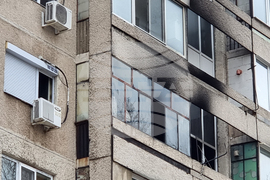 Сливен - пожар - загинал